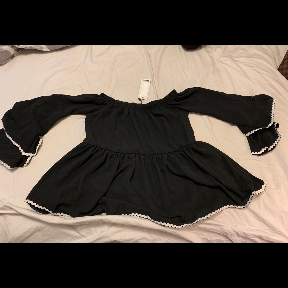 Off the shoulder shirt